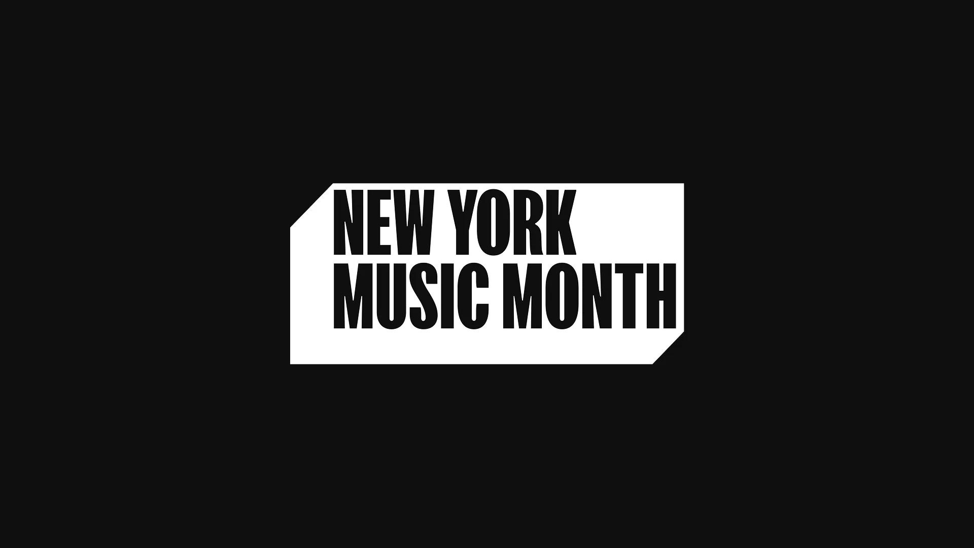 New York Music Month logo